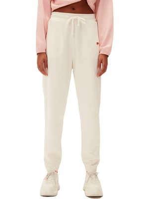 Frefly Store Welcome Sweatpants Marshmallow Beyaz Kadın Eşofman Altı