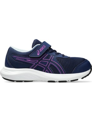 Frefly Store Asics Contend 9 Ps Küçük Unisex Çocuk Lacivert Koşu Ayakkabısı, 34,5, 1014A338-401, Mavi, Unisex Çocuk