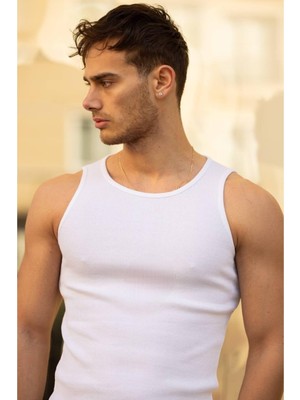 Frefly Store Halter Yaka Sporcu Atleti, Likralı Erkek Atleti, Terletmeyen Nefes Alan Kumaş