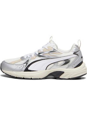 Frefly Store Puma Erkek/unisex Milenio Tech-Warm White-Puma White-Puma Silver Low Boot 39