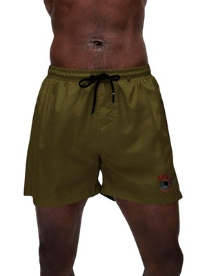 Frefly Store Bad Bear Pirate Erkek Haki Mayoşort, Xl, 230109009-KHA