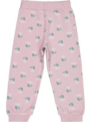 Frefly Store Civil Girls Eşofman Altı Km, 42767212025W1, Açık Gül Kurusu, 4-5 Yaş