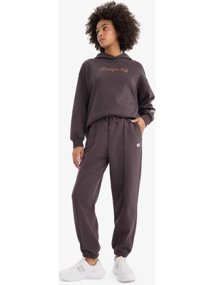 Frefly Store Defacto Nba Brooklyn Nets Oversize Çift Cepli Jogger Paça Kalın Eşofman Altı D6154AX25SP