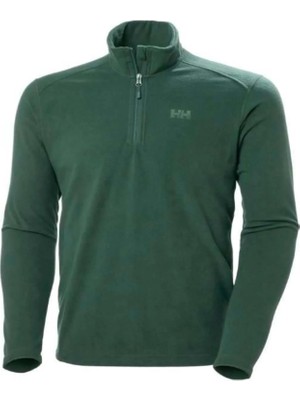 Frefly Store Helly Hansen Mount Fleece Erkek Yarım Fermuarlı Polar HHA..12001.HHA.453 Yeşil M