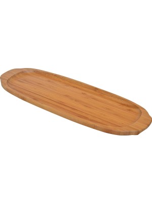 Frefly Store Bambum B2602 Getto-Rectangle Tepsi, Büyük, Kahverengi