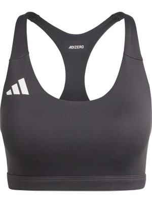 Frefly Store Adidas Kadın Adızero E Ms Sporcu Sütyeni - Orta Destekli Black 2xsb
