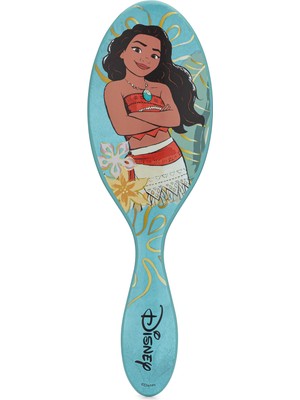 Frefly Store Wet Brush Disney Orijinal Detangler Saç Fırçası, Moana (Zarif Prenses) - Ultra Yumuşak Intelliflex Kıllar - Dolaşık Açıcı Fırça Dolaşıklıklar Içinden Kayar (Islak Kuru ve Hasarlı Saçlar) - Kadın ve
