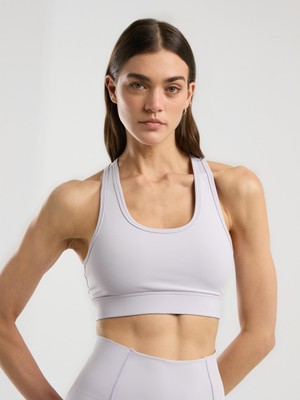 Frefly Store Everfit Training Essentials Lila Kadın Cross Back Sporcu Sütyeni