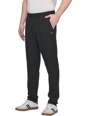 Frefly Store Slazenger Vınal Erkek Cepli Siyah Eşofman Altı