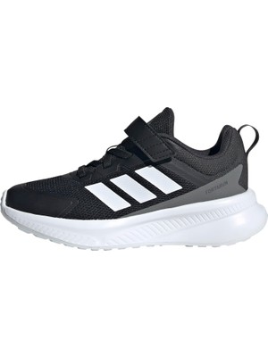 Frefly Store Adidas Fortarun 4.0 El C Unisex Çocuk Spor Ayakkabı Düşük Bilekli (Futbol Dışı) Cblack/ftwwht/carbon 35