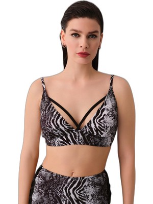 Frefly Store Suwen Savage Biyeli Üçgen Bikini Üst