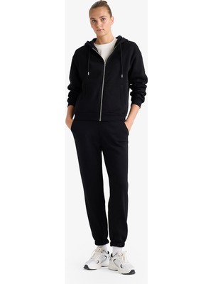 Frefly Store Defacto Basic Cepli Beli Bağcıklı Kalın Jogger Eşofman Altı F9622AX25AU
