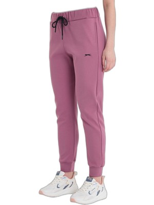 Frefly Store Slazenger Veteran Rbn Kadın Cepli Pembe Eşofman Altı