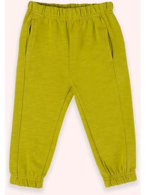 Frefly Store Panço Erkek Bebek Cepli Yeşil Eşofman Altı