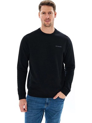 Frefly Store Columbia Basic Crew Erkek Sweatshirt Siyah Xl