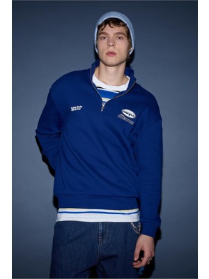 Frefly Store Defacto Pamuklu Boxy Fit Sweatshirt F9709AX26SP