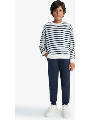 Frefly Store Defacto Pamuklu Regular Fıt Beli Lastikli Jogger Eşofman Altı Erkek Çocuk
