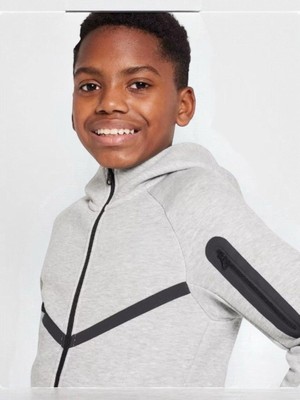 Frefly Store Çocuk Tech Fleece Takım (Gri, 10)