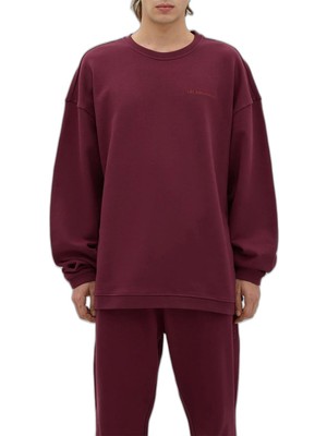 Frefly Store Les Benjamins Bisiklet Yaka% 100 Pamuk Relaxed Fit Sweat Erkek Sweat LB23FWESSMUSW