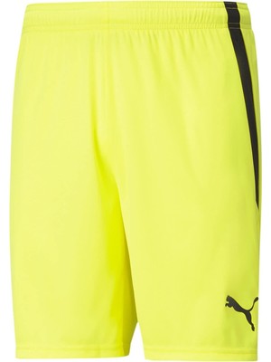Frefly Store Puma Teamlıga Short Sarı Siyah F42, Fluo Sarı-Puma Mavi, Xxl