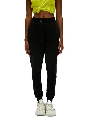 Frefly Store Bad Bear Kadın Siyah Eşofman Altı Vıenna Pant