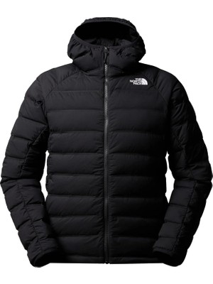 Frefly Store The North Face Abseil Stretch Down Hoodie, Kapüşonlu, Esnek, Suya Dayanıklı, Siyah, Erkek, M Beden
