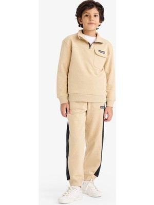 Frefly Store Defacto 2'li Takım Baskılı Sweatshirt Eşofman Altı Erkek Çocuk G5639A825CW