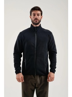 Frefly Store Exuma Erkek Tam Fermuarlı Polar 2412000,SIYAH M