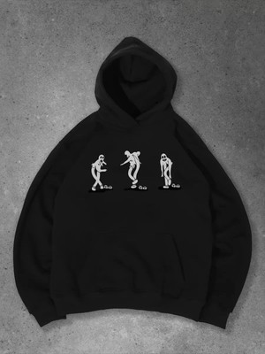 Frefly Store Tarzsokak Unisex Mercury Ghostmane Sweatshirt Siyah, SIYAH-312, L