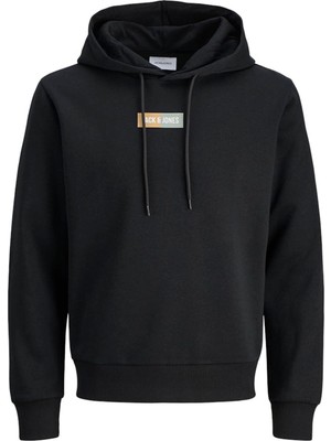 Frefly Store Jack & Jones Kapüşonlu Sweatshirt Jjpan Sweat Hood, Xxl, 12278618, Siyah, Erkek
