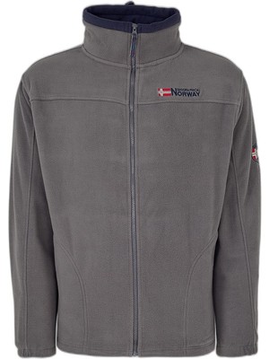 Frefly Store Geographical Norway Tamazonie Erkek Polar Ceket, Tam Fermuarlı Polar Isı Yalıtımı, Hafif Kapüşonlu Dış Mekan Kazak, Yumuşak Sıcak Yalıtımlı Orta Katman - Kahverengi - L - Model Db 233