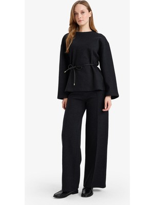 Frefly Store Defacto Wide Leg Düz Paça Pantolon G5323AX25AU
