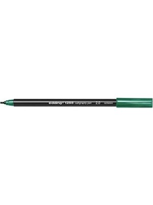 Frefly Store Edding 1255 Kaligrafi Kalemi - Çam Yeşili - 1 Kalem - Kaligrafi Ucu 2 mm