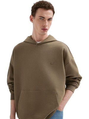 Frefly Store Kapüşonlu Bej Sweatshirt 0S10416-71564
