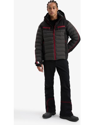 Frefly Store Defacto Warmtech Fermuarlı Düz Paça Softshell Kayak Pantolonu F5643AX25WN