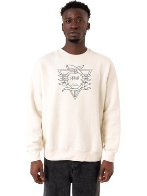 Frefly Store Tshirthane Neon Genesis Evangelion Seele Logo Ekru Erkek 2ip Sweatshirt P22249S2536, S