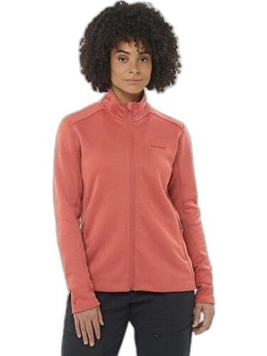 Frefly Store Salomon Outlıne Warm Kadın Outdoor Polar Ceket LC2294300 Pembe