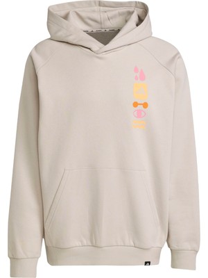 Frefly Store Adidas Gfx Hoodıe Erkek Kapüşonlu Sweatshirt, L