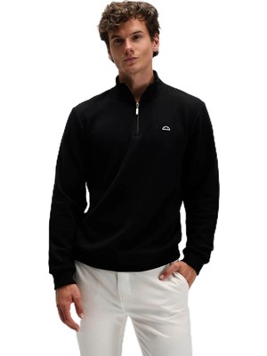 Frefly Store Ellesse Erkek Sweatshirt EM603-BK Siyah Xl