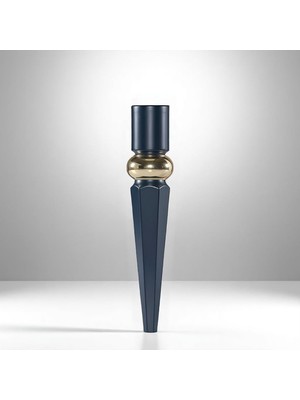 Frefly Store Elips Sehpa Ayağı 42 cm Plastik Siyah Altın Masa Ayak Mutfak Sehpası Yemek Masası Mobilya Ayakları