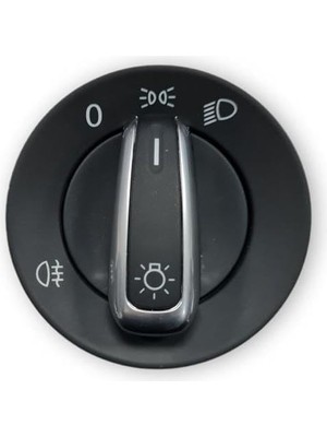 Frefly Store Far Anahtarı Tek Arka Sisli Krom 3C8941431B Vw Caddy ile Uyumlu 2016-2020