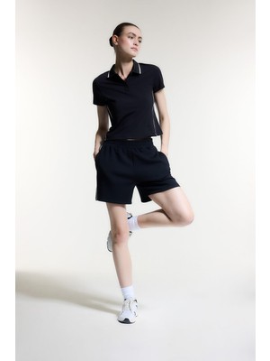 Frefly Store Defacto Standart Fit Sporcu Kısa Paça Modal Açık Mavi Şort H7193AX26SM