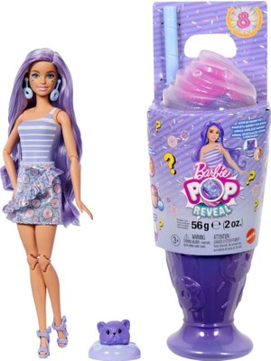 Frefly Store JFY00 Barbie Pop Reveal Atıştırmalık Serisi