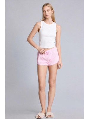 Frefly Store Defacto Pamuklu Slim Fit Fitilli Ribana Crop Atlet I0688AX26 Au