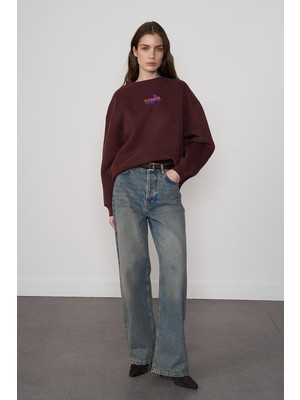 Frefly Store Tiger Baskılı Sweatshirt