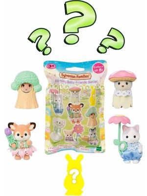 Frefly Store Epoch, Bebek Minifigür Çiçekli Dostlar Serisi, Sylvanian Families