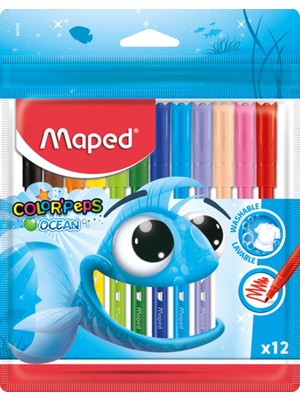 Frefly Store Maped Ofis ve Kırtasiye 845720 12'li Keçeli Kalem