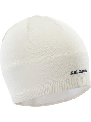 Frefly Store Salomon Bere, Warm Running Cap Üniseks, Yürüyüş, Trail Koşu ve Outdoor Sporları, Whisper White, Tek Beden Herkese Uyar