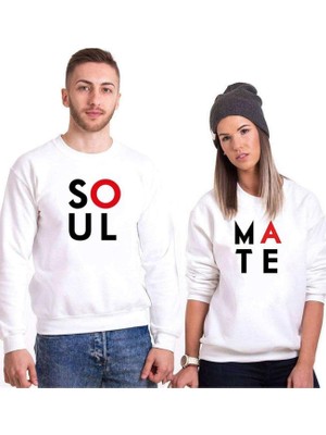 Frefly Store Tshirthane Soul Mate Sevgili Kombinleri Sweatshirt Kombini, Kadın, Xs, N11PTTSV20SW321-TEK Ürün Fiyatıdır, Kombin Yapmak Için En Az 2 Adet Sepete Ekleyiniz