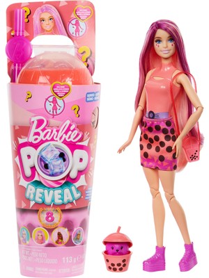 Frefly Store Barbie Pop Reveal Bubble Tea Serisi HTJ18 - Mango Mochi HTJ22